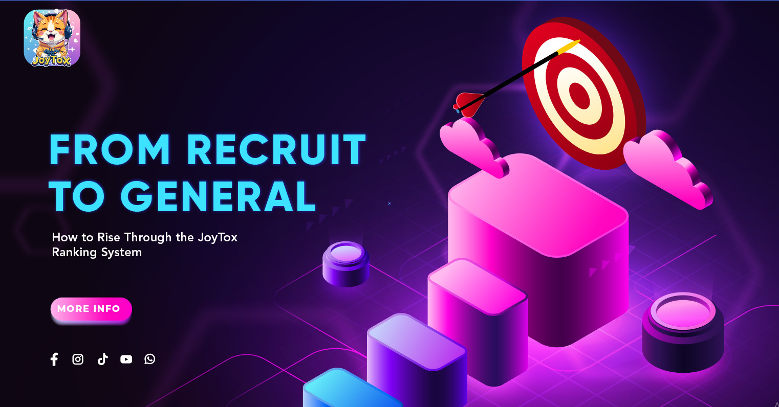 From Recruit to General: How to Rise Through the JoyTox Ranking System