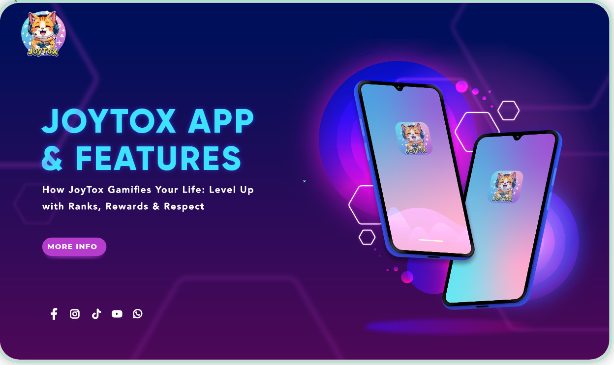 How JoyTox Gamifies Your Life: Level Up with Ranks, Rewards & Respect