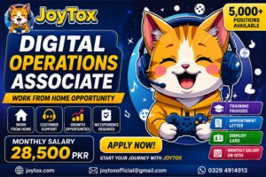DIGITAL OPERATIONS ASSOCIATE – JOB DESCRIPTION ( English)